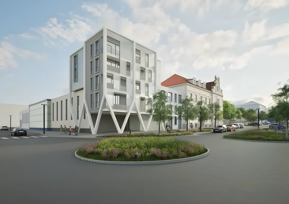 Revitalizace Tyršova náměstí Chrudim — pohled 5